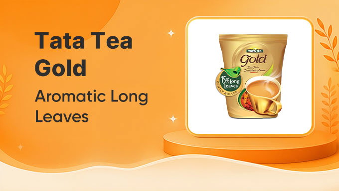 Tata Tea Gold | Aromatic Long Leaves Tea