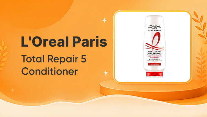 L'Oréal Paris Total Repair 5 Conditioner | Restoring Conditioner for Damaged Hair