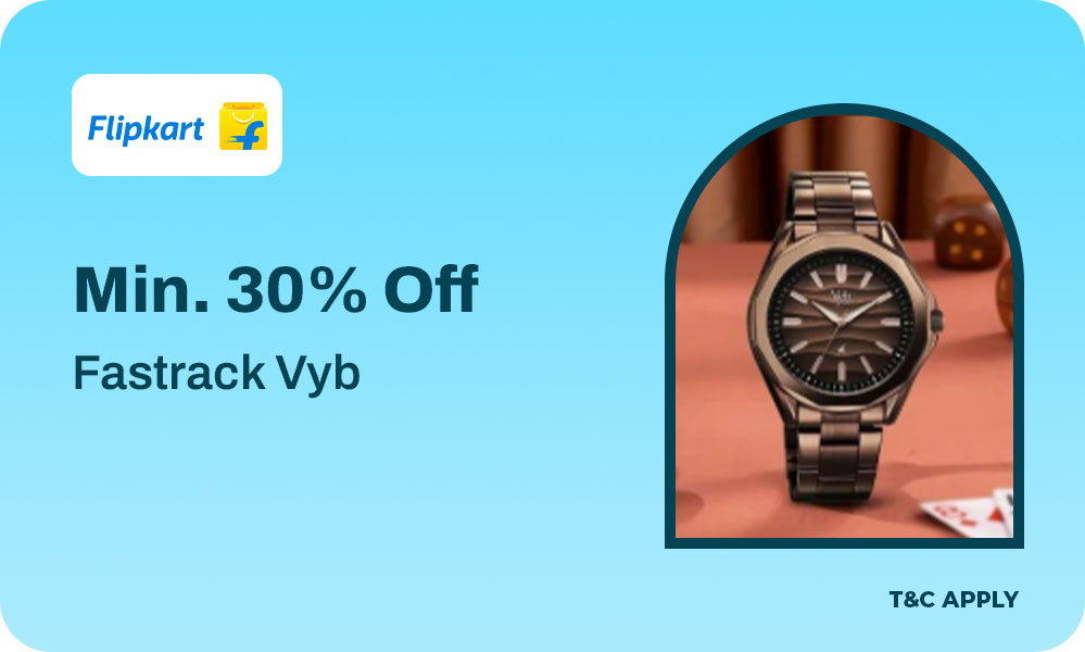 Fastrack Vyb Watches @ Min. 30% OFF