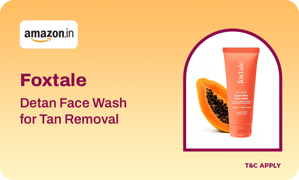 Foxtale Detan Face Wash