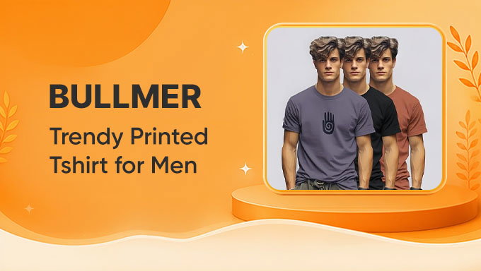 BULLMER | Trendy Printed T-Shirts for Men