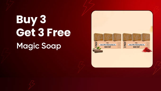 Ghar Soap Sale : Buy 3 Get 3 FREE