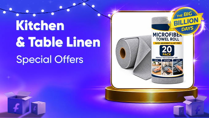 Kitchen & Table Linen | Special Offers on Everyday Essentials