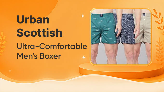 Urban Scottish | Ultra-Comfortable Men's Boxer