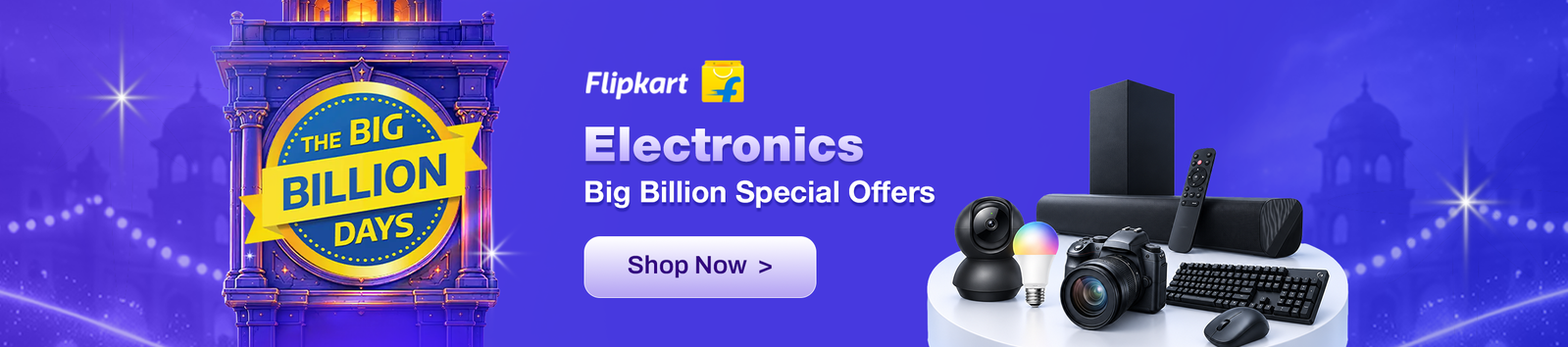 Flipkart Big Billion Days Offers & Deals on Electronics & Accessories