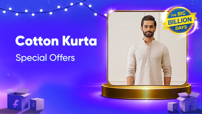 Men's Cotton Kurta | Under ₹399
