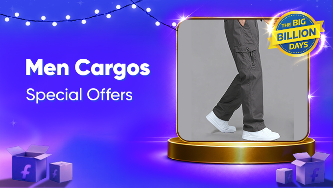 Men's Cargos | Upto 80% Off | Special Offers