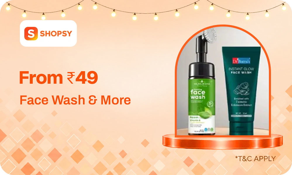 Face Wash & More Starting at Just ₹49