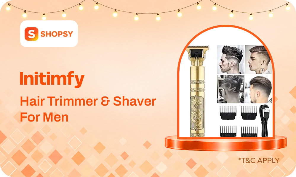 INTIMIFY Hair Trimmer & Shaver for Men