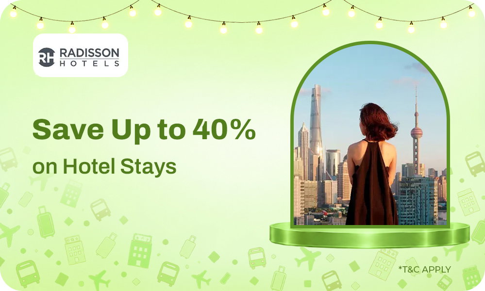 SAVE UP TO 40% ON HOTEL STAYS!