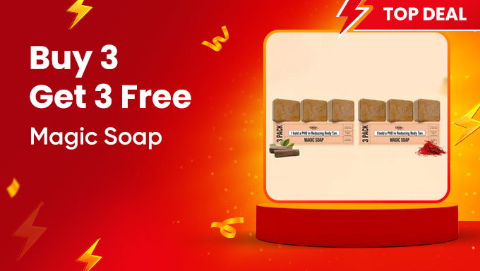 Ghar Soap Sale : Buy 3 Get 3 FREE