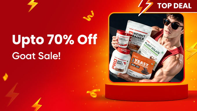 GNC GOAT SALE IS LIVE | 70% OFF + Extra 5% OFF
