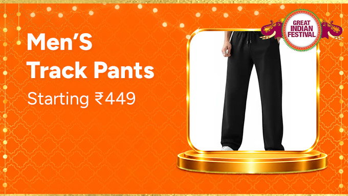 Track Pants | Activewear Styles Starting at ₹449