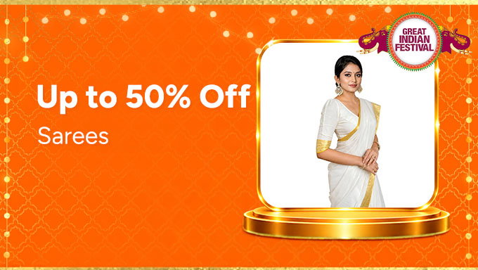 Sarees | Up to 50% OFF on Elegant Picks