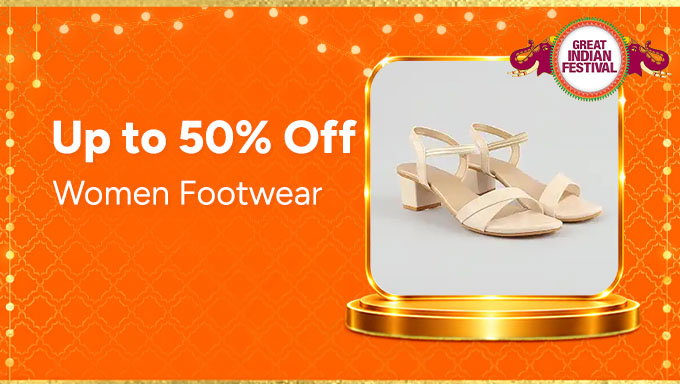 Footwear | Up to 50% OFF on Trendy Picks