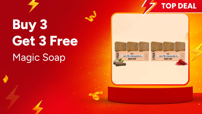 Ghar Soap Sale : Buy 3 Get 3 FREE