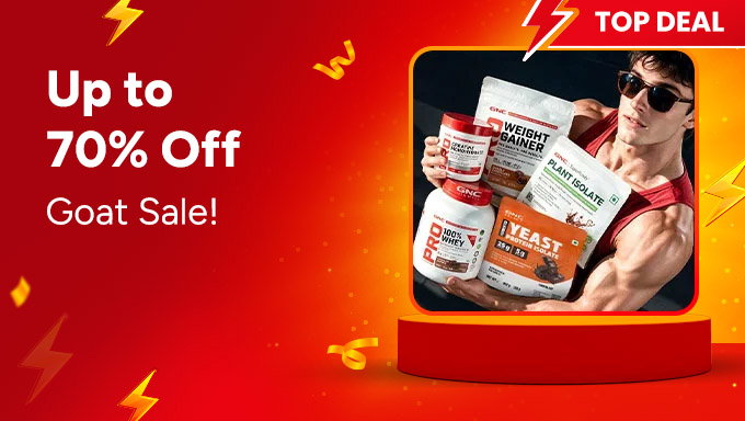 GNC GOAT SALE IS LIVE | 70% OFF + Extra 5% OFF