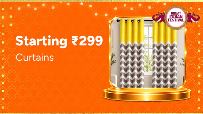 Curtains | Stylish Home Picks Starting at ₹299