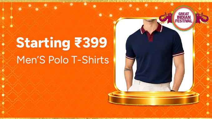 Polo T-Shirts | Classic Styles Starting at ₹399