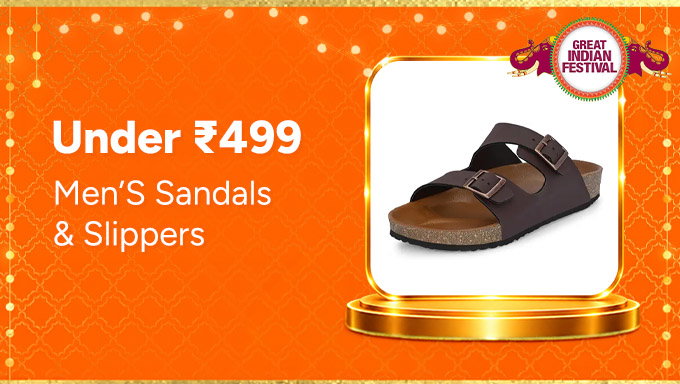 Sandals & Slippers | Comfortable Picks Under ₹499