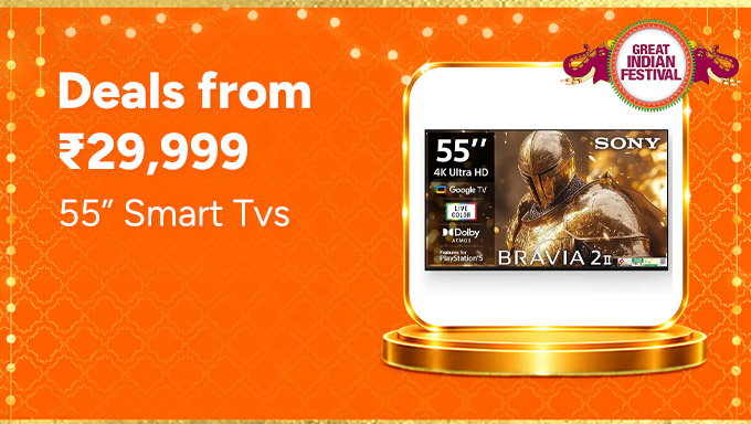 55' Smart TVs | Big-Screen Entertainment From ₹29,999