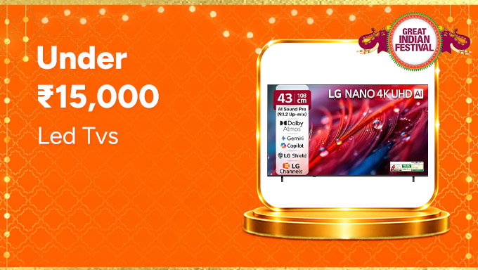 LED TVs | Smart & Stylish Options Under ₹15,000