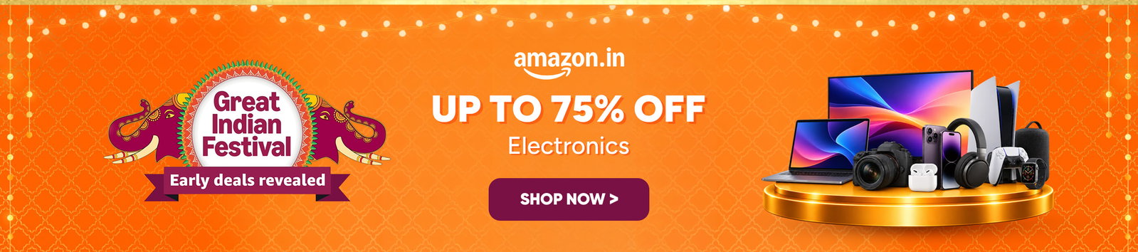 Amazon GIF Offers on Consumer Electronics & Accessories