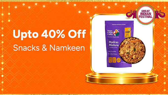 Snacks & Namkeen | Delicious Deals Up to 40% Off
