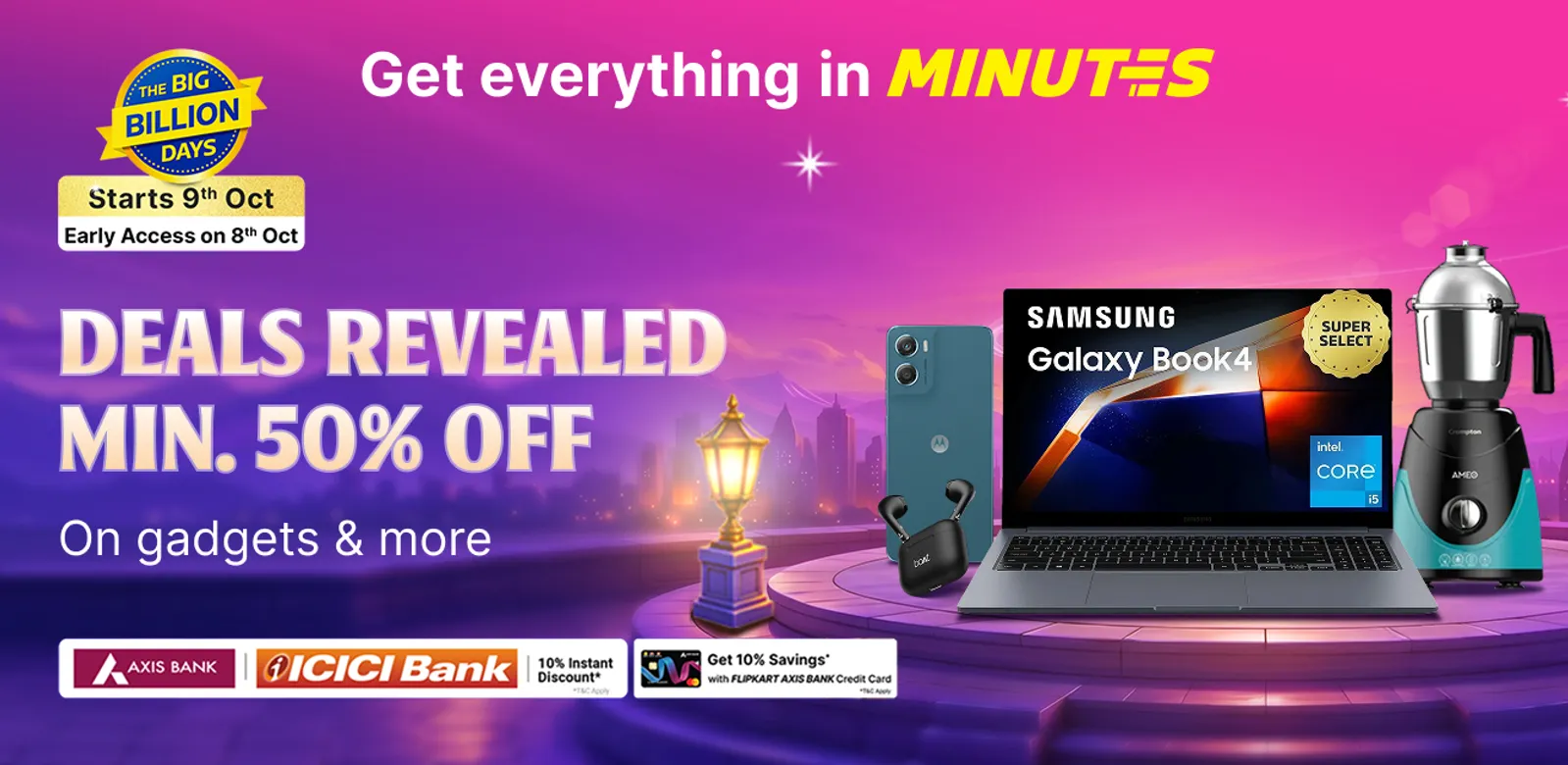  Flipkart Big Billion Days Sale 