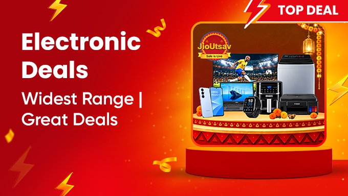 Jio Utsav Electronics Starting at ₹899