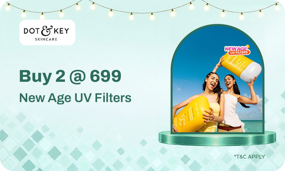 Dot & Key Festive Glow Sale | Buy 2 at ₹699 or Buy 3 at ₹999 + Free Gift