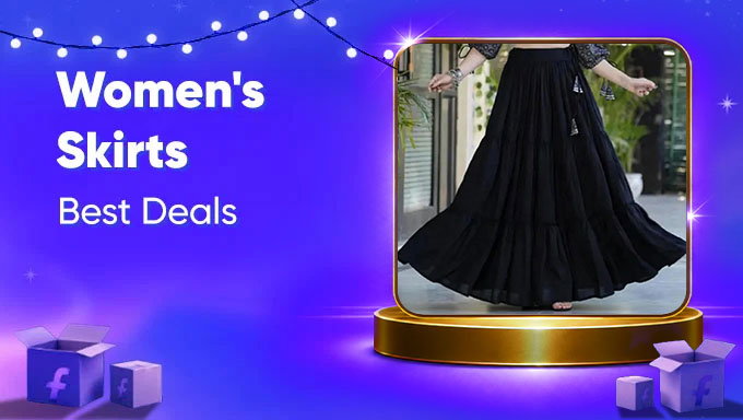 Women’s Skirts | Stylish Picks Starting ₹154