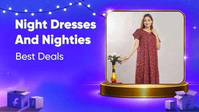 Night Dresses & Nighties | Comfortable Styles for Women