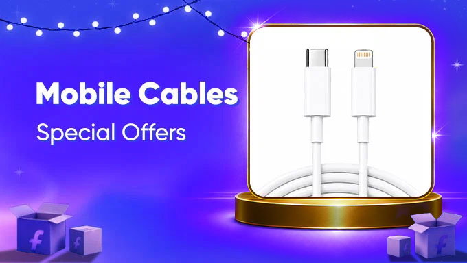 Mobile Cables From ₹99 | Fast & Durable