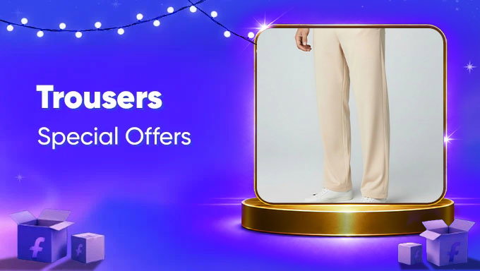 Men's Trousers | Upto 85% Off