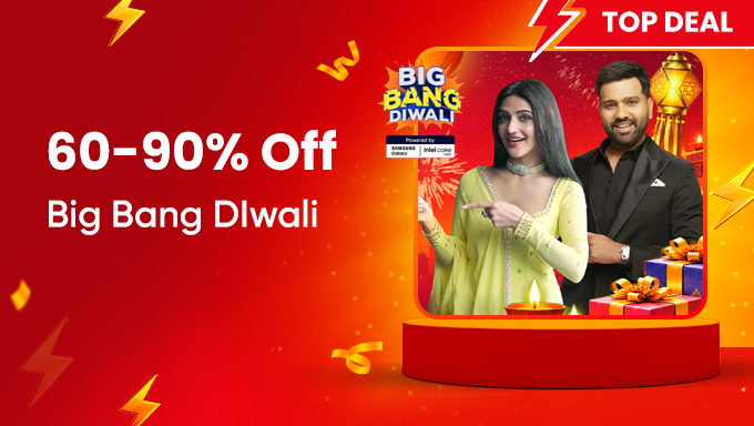 Flipkart Big Bang Diwali Sale - Get Upto 90% OFF