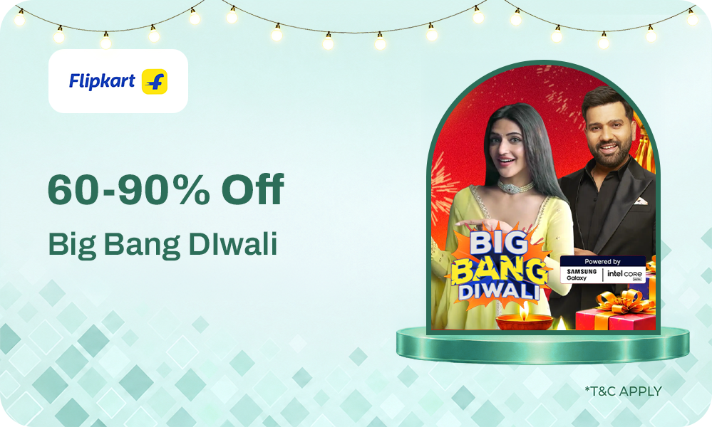  Flipkart Big Bang Diwali Sale - Get Upto 90% OFF
